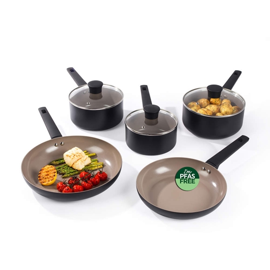 Picture of Salter BW14738 Ceramic 5 Piece Pan Set