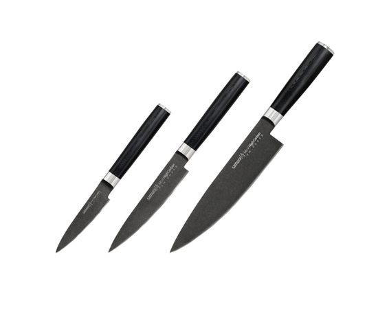 Изображение SAMURA 3 virtuves nažu komplekts, Stonewash