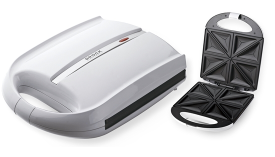 Picture of Sandwich maker BROCK SSM 3008 WH, XXL 1400W
