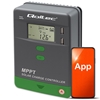 Picture of Saules uzlādes kontrolieris MPPT ar temperatūras sensoru 40A | 12V / 24V | LCD | 2 x USB | Blueto | 