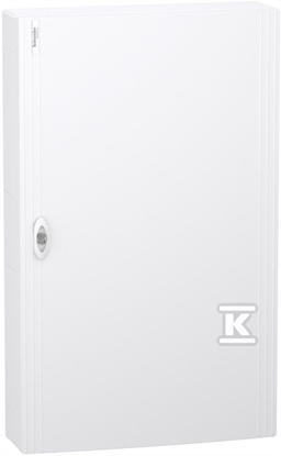 Attēls no Schneider Rozdzielnica PrismaSeT XS 5x24 natynkowa PSXS-5-24-NT-B drzwi biae IP40 IK09 LVSXQ524