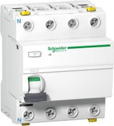 Picture of Schneider Wycznik rónicowoprdowy iID 4P 100A 30mA typ AC (A9Z11491)