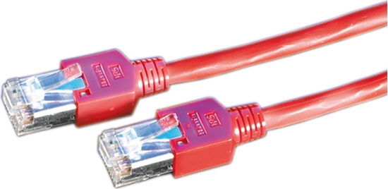 Picture of Secomp KERPEN Patchkabel Cat.5e (Class D) SF/U, MegaLine D1-20, rot, 5 m