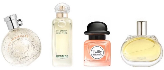 Изображение SET HERMES Barenia EDP 7,5ml + Twilly EDP 7,5ml + Eau Merveilles EDP 7,5ml + Un Jardin Sur De Nil EDP 7,5ml