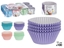 Picture of Set of 100 pastry paper baking forms, 11 cm, assort 4, 5.5×7.5×7.5 cm, 36968, Kinvara