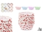 Picture of Set of 150 paper baking forms, 8 cm, assort 4, 6.5×5.5×5.5 cm, 78480, Kinvara