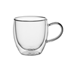 Picture of Set of 2 double-wall glass mugs 250 ml, 9010, Kamille