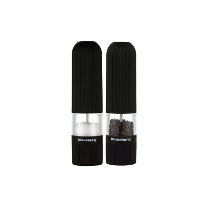 Изображение Set of 2 electric spice grinders, black, 60ml,  Klausberg, KB 7574