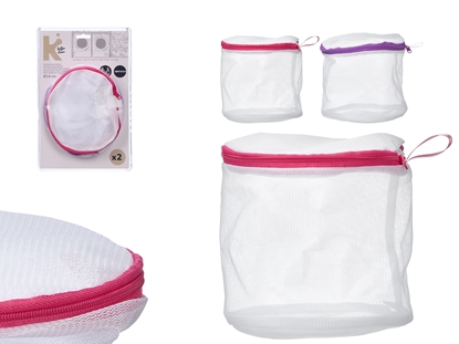 Изображение Set of 2 washing machine bags, 29×19×2.5 cm, 12563, Berilo