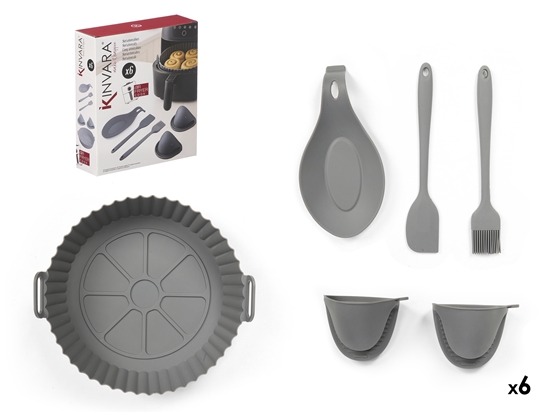 Picture of Set of 6 air fryer utensils, 23.5×20.5×6 cm, 12924, Kinvara