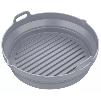 Изображение Set of silicone inserts for baking in a fryer Ø20cm, 2 pieces, KB-7789, Klausberg