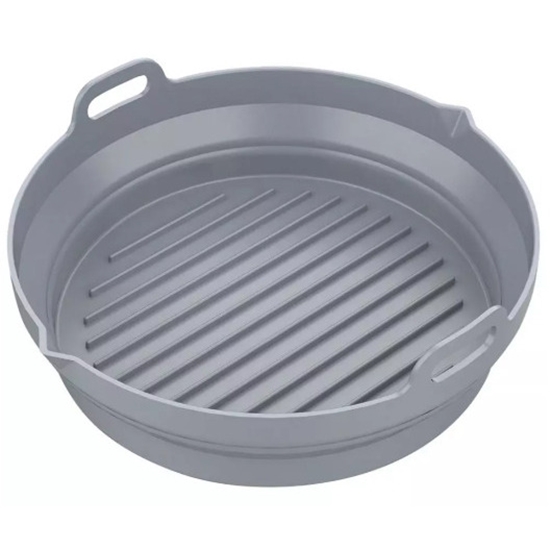 Изображение Set of silicone inserts for baking in a fryer Ø20cm, 2 pieces, KB-7789, Klausberg