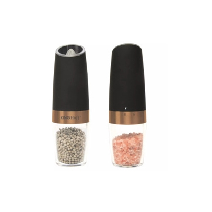 Picture of Set of two KINGHoff gravity salt and pepper grinders, 50ml, KH 1724
