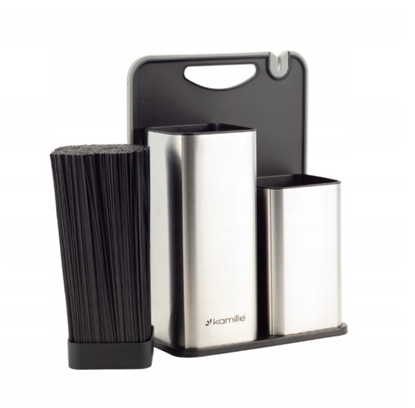 Picture of Set: knife stand + cutting board, 7610, Kamille