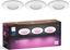 Attēls no Signify Philips Hue White & Col. Amb. Slim Recessed 90mm 3 szt. biay