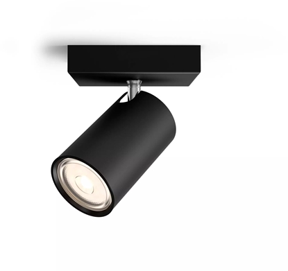 Изображение Signify Philips Kosipo Spot 1flg. exkl LM 1x5,5W czarny