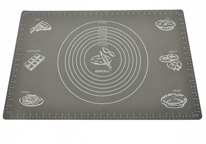 Picture of Silicone cutting board 60x40cm, grey KingHoff KH 1627