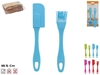 Изображение Silicone kitchen spatulas and brushes 2pcs set, 4 color options 18.5 cm