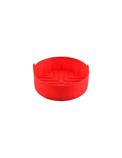 Изображение Silicone liner for AirFryer Rosberg R51980RS, 18.8x5.5cm, Red