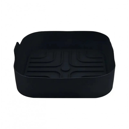 Picture of Silicone liner for AirFryer Rosberg R51980SS, 20.5x20.5x5.5cm, Black