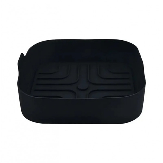 Picture of Silicone liner for AirFryer Rosberg R51980SS, 20.5x20.5x5.5cm, Black