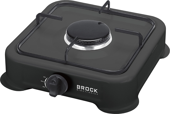 Picture of Single-ring gas hob, black BROCK GS 2001 BK