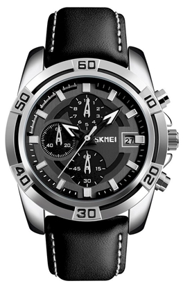 Picture of SKMEI Men's Watch 9156SIBK / black