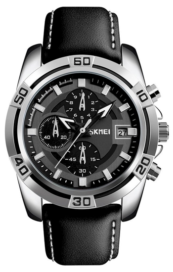 Picture of SKMEI Men's Watch 9156SIBK / black
