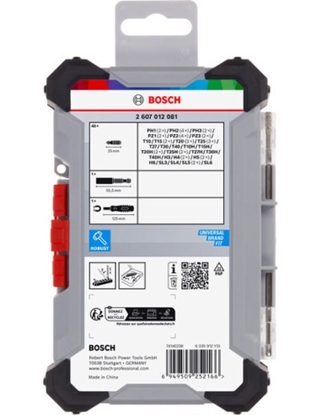 Изображение Skrūvgriežu uzgaļu komplekts Bosch 2607012081; 50 gab.