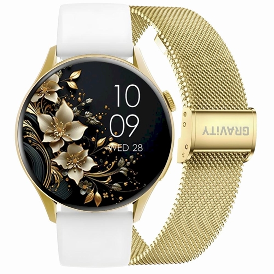 Picture of Smartwatch Gravity Gold Strap + Bracelet GT11-2 / gold