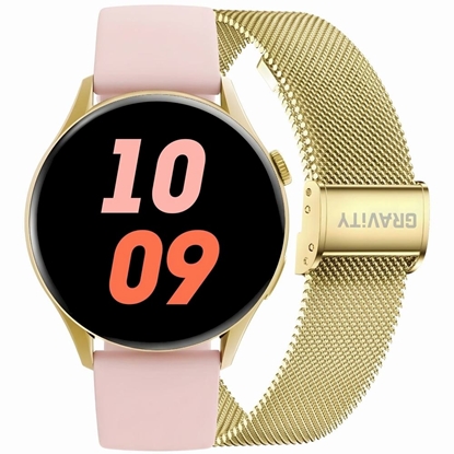 Attēls no Smartwatch Gravity Gold Strap + Bracelet GT11-3 / gold