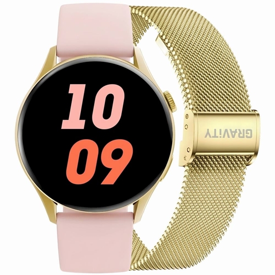 Picture of Smartwatch Gravity Gold Strap + Bracelet GT11-3 / gold