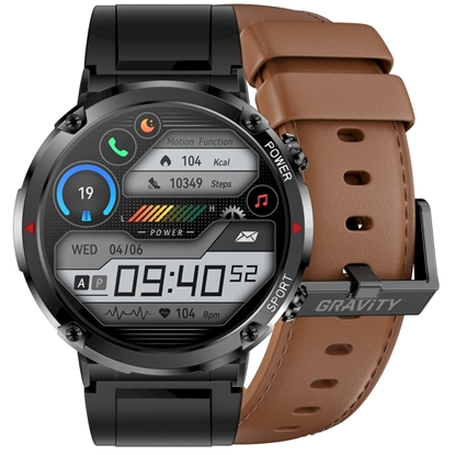 Attēls no Smartwatch Gravity GT21-4 / black