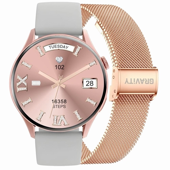 Picture of Smartwatch Gravity Strap + Bracelet GT11-8 / Rose Gold