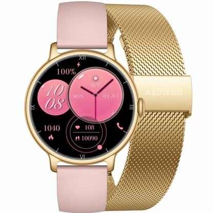 Attēls no Smartwatch Gravity Strap + Bracelet GT33-1 / Gold