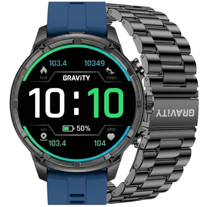 Attēls no Smartwatch Gravity Strap + Bracelet GT41-2 / black