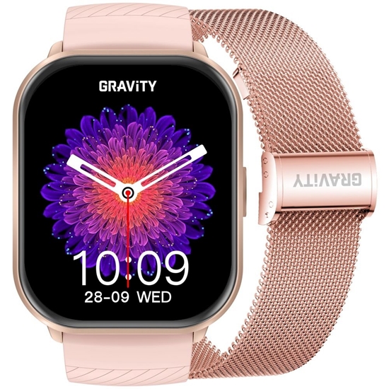 Picture of Smartwatch Gravity Strap + Bracelet GT43-1 / pink