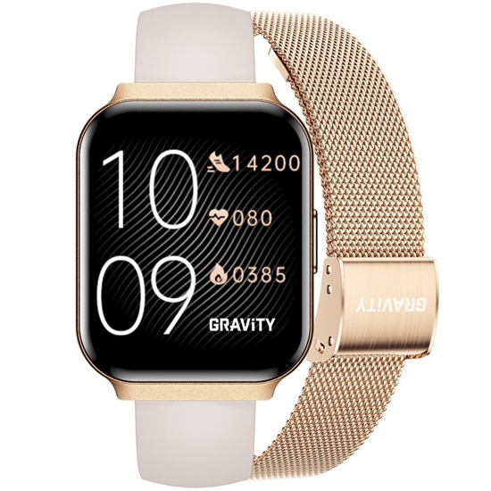 Picture of Smartwatch Gravity Strap + Bracelet GT44-2 / Rose Gold