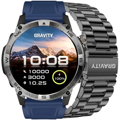 Attēls no Smartwatch Gravity Strap + Bracelet GT46-2 / black