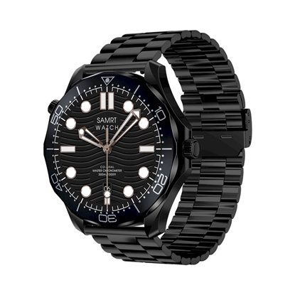 Picture of Smartwatch VELTORI VT150-1 with Silicone Strap + Black Bracelet / black