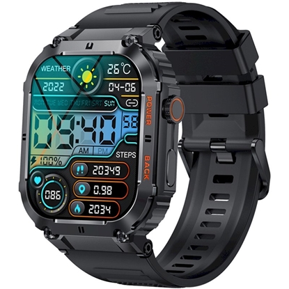 Picture of Smartwatch VELTORI VT200-1 with Silicone Strap / black