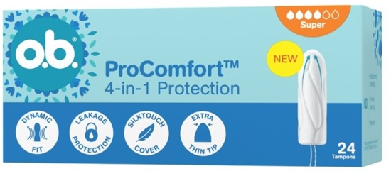 Picture of Snibbs O.B. ProComfort Tampony Super 24 szt.