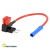 Изображение Splitter; automotive ATM; 10A; mini fuse x2; 1mm2; Colour: red