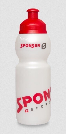 Picture of Sponser Bidon SPONSER NET pearl white / red 330 ml (NEW 2025)