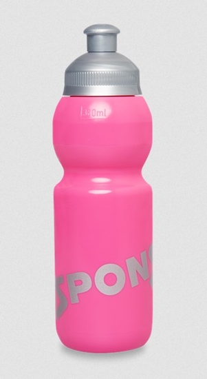 Picture of Sponser Bidon SPONSER NET pink / silver 330 ml (NEW 2025)