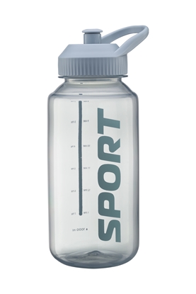 Изображение Sports Bottle, 1 L, 14049 GY, Gray, 9 x 9 x 23.5, GALICJA