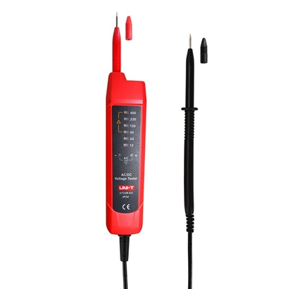Изображение Sprieguma un nepartrauktibas testeris  mainstravas/lidzstravas sprieguma tests : 12-400 V; polaritates noteiksana;