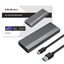 Изображение SSD M.2 SATA korpuss | alumīnijs | NGFF (M.2) | USB-C | SuperSpeed | līdz 2TB | 6Gb/s