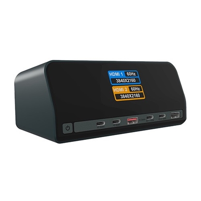 Attēls no Stacja dokująca IB-DK2300-CH 11w1 USB, HDMI, 100W PD, LAN