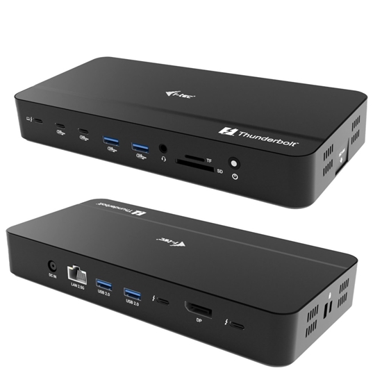 Picture of Stacja dokująca Thunderbolt 5 Triple Display Docking Station M.2 slot 6xUSB 2.5 GLAN PD 140W